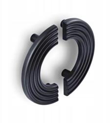  Bútorfogantyú félkör matt fekete Luna 14274Z09600. MB (14274Z09600.MB)