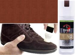  40 Közép Barna Színfrissítő Spray Velúr, Nubuk, Bőr Cipőkre (G9-03 RENOWATOR BUFALO VELOURS NUBUK PFLEGE)