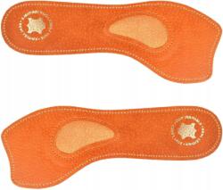  38-39 Barna, profilozott női betét balerinákhoz, bokacsizmákhoz, szandálokhoz, bőr (Skórzane wkładki do butów na wysokim obcasie)