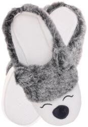 Moraj Női papucs strandpapucs baba Moraj 40/41 Farkas szürke meleg kényelmes Ajándék (kapcie papcie pantofle damskie Moraj wilki)