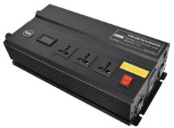 AVEX Invertor tensiune profesional 12-220V 50HZ 2000W PUR SINUSOIDAL (AVX-T160621-2) - Technodepo