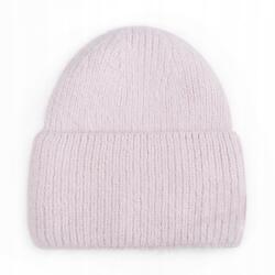 Majka Női Divatos Téli Gyapjú Sapka 60% Angóra Rózsaszín
