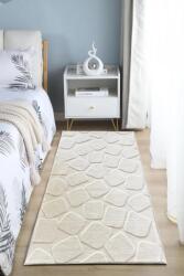 Heinner Covor, model in relief, Stone 80x150 CRM (HR-STNRUG80-CRM) - Technodepo Covor