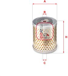 SOFIMA Filtru combustibil SOFIMA S 6663 N (S 6663 N) - fixbox