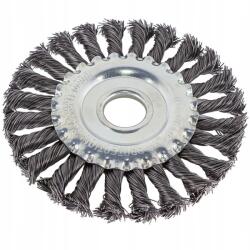 Rockforce Dróttárcsa kefe fúrógéphez sarokcsiszolóhoz kemény 125 mm (29088)