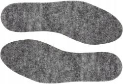  Szürke Téli cipőbetétek Winter Filc bélés Párnák 25 cm 39-es méret (SZARE FILCOWE WKŁADKI DO BUTÓW NA JESIEŃ ZIMĘ)