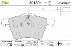 VALEO Set placute frana VALEO 301801 (301801)
