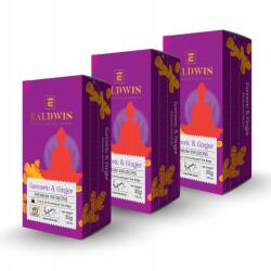 Ealdwin Kurkuma és Gyömbér 30g (20 filteres tasak, gyógyteakeverék) (Empire Teas (PVT) LTD.)