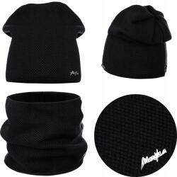 Majka Női Sapka Kémény Szett Női Fekete 25% Viszkóz Téli (D34-132-UNI)