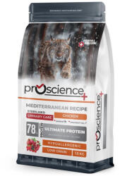 Proscience Sterilised Cat Chicken hipoallergén száraztáp csirkével ivartalanított felnőtt macskának 1, 5kg - pegazusallatpatika