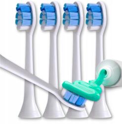  4x Fejvégek Philips Sonicare W2 Profilozott Szónikus Fogkeféhez (PROFILOWANE KOŃCÓWKI GŁÓWKI PHILIPS SONICARE)