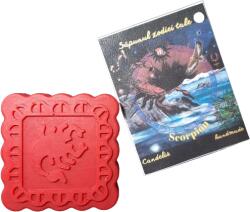 Candelis Sapun zodiac handmade, SCORPION - Pruna, Patchouli, Portocala rosie, 50g