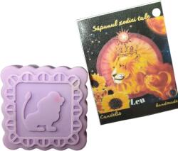 Candelis Sapun zodiac handmade, LEU - Trandafir, Cedru, Bujor, 50g
