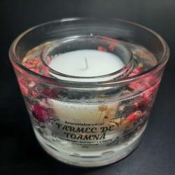 Candelis Lumânare parfumată FARMEC DE TOAMNA - Lemn de Agar, Scortisoara, Vanilie, 150g