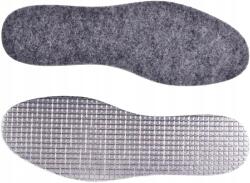  Szürke Vastag Termikus Meleg Cipőbetét Filc Hab Alu Bélés 41 (TERMICZNE WKŁADKI DO OBUWIA ZIMOWEGO FILCOWE)