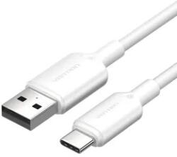 Vention Cablu USB 2.0 A la USB-C 3A 1M alb - picomag - 13,43 RON