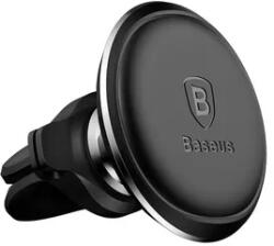 Baseus Suport magnetic telefon auto, negru
