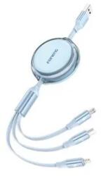 FONENG Cablu 3-in-1 1.1M albastru