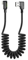 Mcdodo Cablu USB la Lightning, unghi, 1, 8 m negru - picomag - 15,67 RON