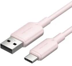 Vention Cablu USB 2.0 A la USB-C 3A 2M roz - picomag - 17,02 RON