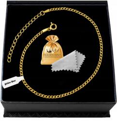 Golden Haus Arany Női Állítható Karkötő, 16cm 5cm Női Feleség Nagymama (Cieńka delikatna bransoletka damska pozłacana)