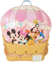Loungefly Rucsac formă balon cu aer cald Mickey Friends 26cm Geanta, rucsac laptop