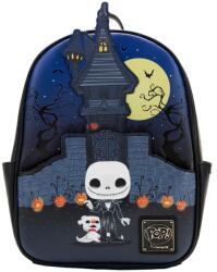 Loungefly Rucsac Jack Skellington, Loungefly, 30 cm, Multicolor Geanta, rucsac laptop