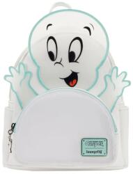 Loungefly Rucsac copii Loungefly, Casper the Friendly Ghost, 26 cm, Poliuretan, Alb/Albastru Geanta, rucsac laptop