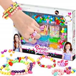 M-IMP Kreatív Gyöngyök Készlet Színes Ékszer Karkötők Készítéséhez (MA0050)