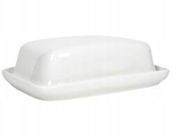 Black and White Rose kerámia vajas doboz fehér 18x13, 5x6cm (HT-24302136)