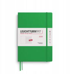Leuchtturm1917 heti naptár B5, keményfedeles, Spring Leaf, 2026 (372646)