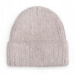 Majka Meleg Női Gyapjú Melegítő Sapka Télre 60% Angora Bézs