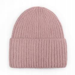Majka Beanie Női Téli Gyapjú Sapka 60% Angóra Rózsaszín