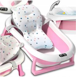 Avante Gyerek Fürdetőkád Összecsukható Gyerek Fürdetőkád LCD Hőmérő Párna (Wanienka składana silikonowa z termometrem XL)