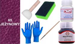  Szederszínű festék sima bőrre Wilbra tisztító Lakk G10-01 szett Folyadék (Zestaw Farba RENOSKÓR do skóry ZMYWACZ Gąbka)