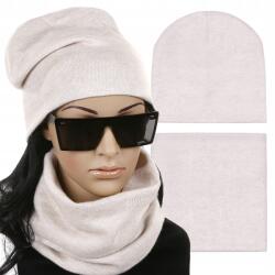 Majka Női Sapka Szett Kémény Meleg Téli Őszi Bézs Melange
