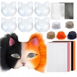 Macska Archoz Diy Üres Macska Festő Fehér 6 Db-os Szett (6977652561934)