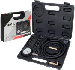 TOYA Olajnyomás Mérő 0-140 Psi 12 Db Mintavevő Teszter YT-73031 (YT-73031)