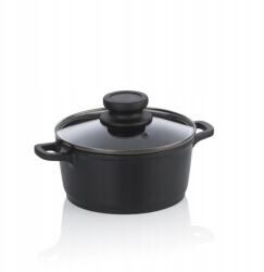 Kela Atura edény öntött alumínium fekete 16 cm 1 l (KL-15169)