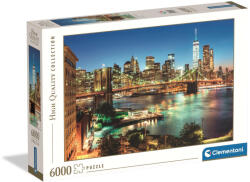 Clementoni New York Brooklyn Bridge Lights 6000 db-os Compact puzzle Clementoni (CL36534)