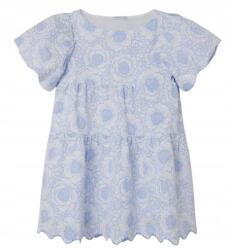 Name it Kék Virágos Rövid Ujjú Gyerek Ruha 128 Kyi