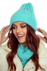 Majka Kémény Sapka Cső Szett Női Szett 10% Gyapjú Zöld Pisztáciás (D36-208-UNI)