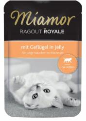 Miamor Ragout Royal Kitten tasak zselében macskáknak Baromfi 100g