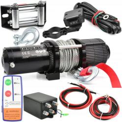 GEKO Elektromos Csörlő Quad Hócsörlő 12V 4500LB 2 Le 10m