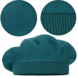 Majka Türkizkék Klasszikus Női Elegáns Téli Sapka Lengyel Majka Termék