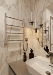  Elektromos fürdőszobai radiátor Törülközőszárító Fürdőszobába 50 cm (CE20504)