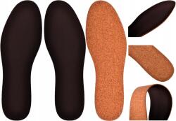  Univerzális méret 19-35 Pamut cipőbetét Drelich Kork Bélés (BAWEŁNIANE Czarne KORKOWE Wkładki do butów HQ)