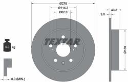 TEXTAR Disc frana TEXTAR 92225303 (92225303)