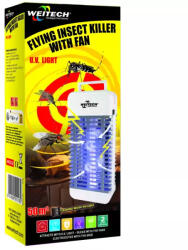 WEITECH ventillátoros rovarcsapda, légy, szúnyog befogására