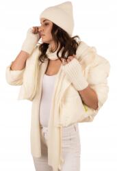 Majka Angóra Gyapjú Szett Női Sapka Sál Kesztyű Ajándék - allegro - 36 330 Ft